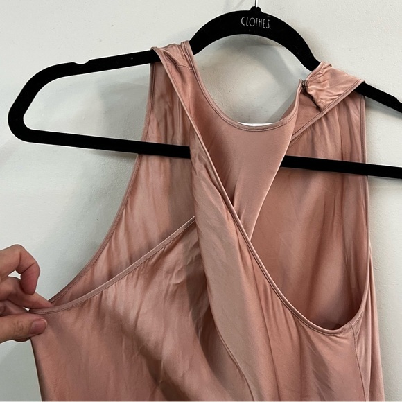 Helmet Lang Satin Back Twist Too in Sorbet - Picture 13 of 16